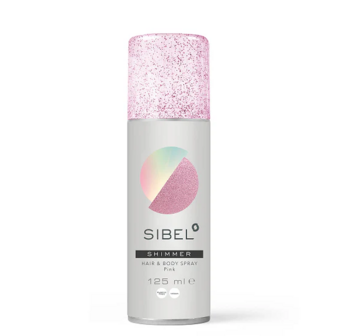 Sibel Spray Glitter Roze 125ml