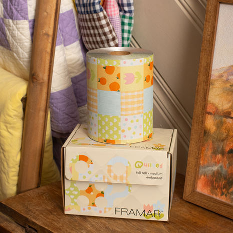 Framar Quilted embossed roll 97,5 mtr