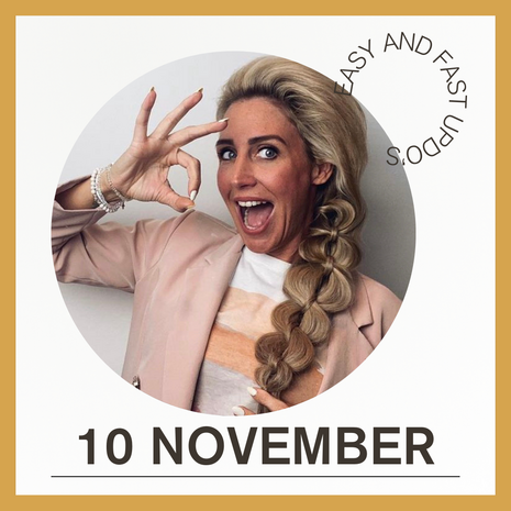 Cursus Soraya Easy And Fast Updo’s - 10 november - look en learn ochtend