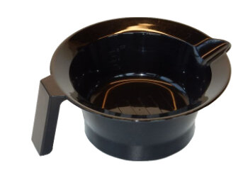 Haarverfbakje zwart p/stuk