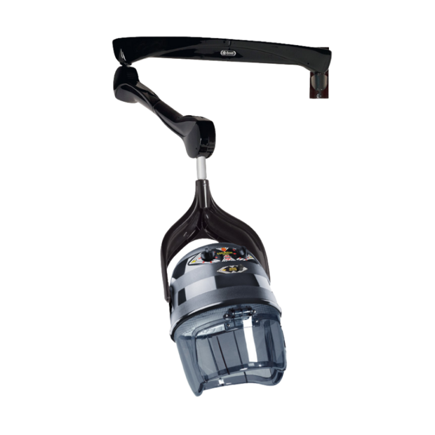 Ceriotti Droogkap Equator Zwart Wandarm    2 snelheden