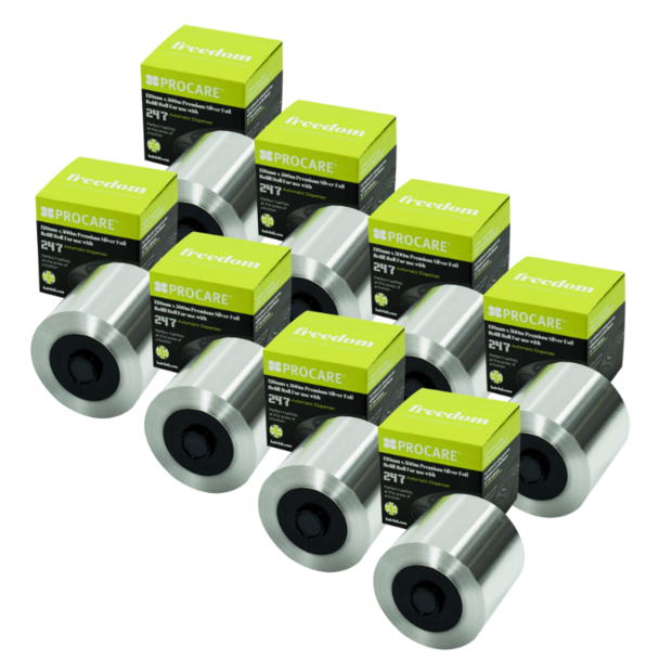 Staffel Actie - Procare 8 rollen folie - van &euro;364,-
