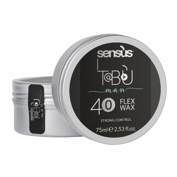 Sens.&ugrave;s T@B&gt;U Men Flex Wax 40 75 ml