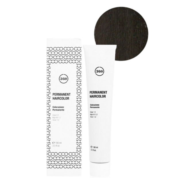 360 Color 5.00 Int Light Brown