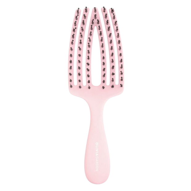 Olivia Garden Fingerbrush Care Mini roze