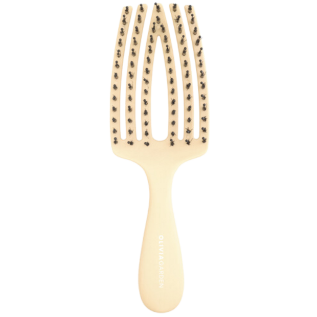 Olivia Garden Fingerbrush Care Mini Geel