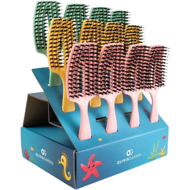 Olivia Garden Fingerbrush Care Mini Display 12st