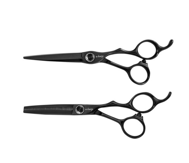 E-kwip Kuro Black Set 60 Knipschaar + 40 Coupeschaar