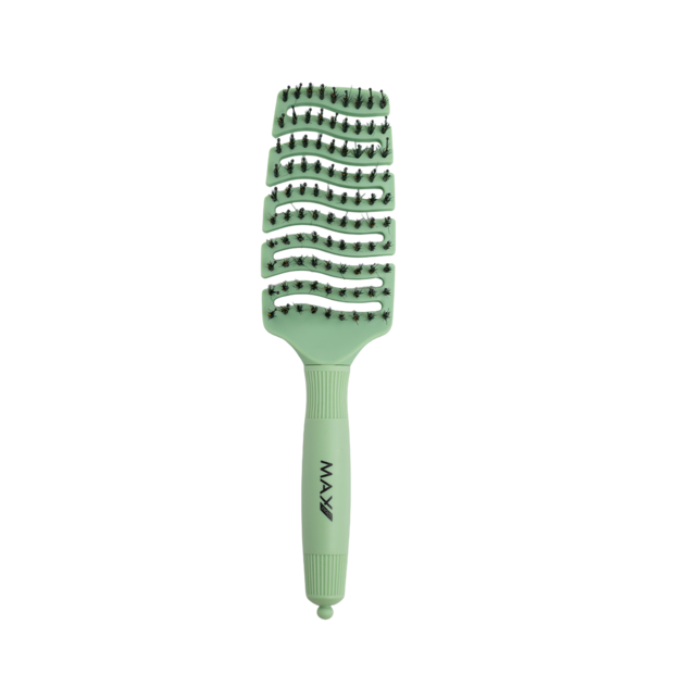 Max Pro Detangler Brush - Minty Glow