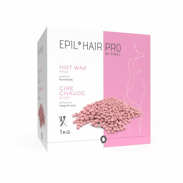 Sibel EHP Wax Parels Roze (geschikt voor gezicht en lichaam) 1 kg
