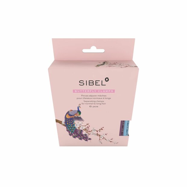 Sibel Vlinderklemmen Blossoms From Asia 6 stuks