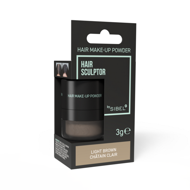 SIBEL HS Hair Make-Up Poeder 3g Licht Bruin