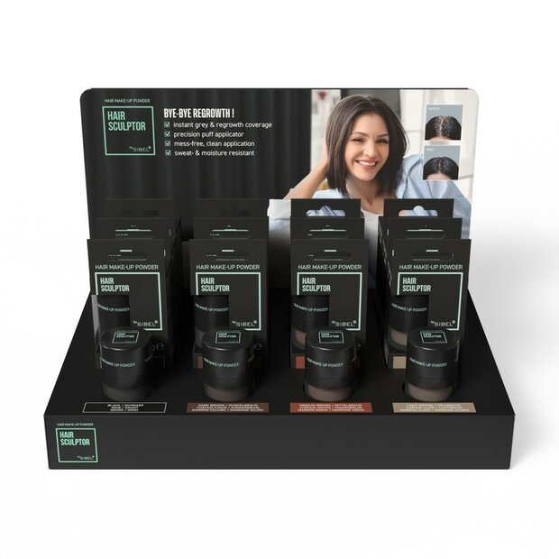 Sibel Hair make-up powder - Display - 12 stuks