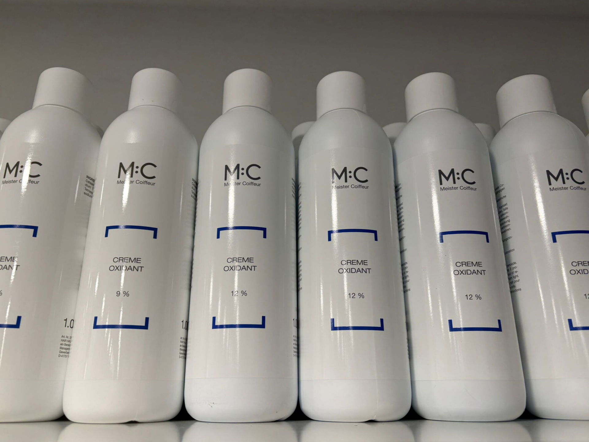 M:C Creme Oxidanten op een rij