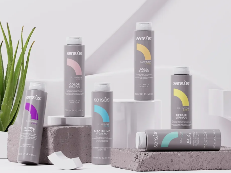 Sens.us Shampoos stillife
