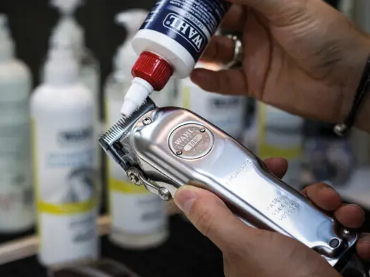 Wahl olie op tondeuse