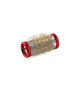Metal Curler Short 18Mm 12 Pcs Red