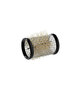 SIBEL Metal Roller Zwart 28mm Kort 12st