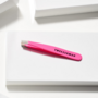 Tweezerman Mini Slant Tweezer Neon Pink