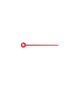 SIBEL Roller Pin Plastic Rood 100st