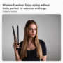 Max Pro Aurum Cordless Straightener