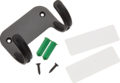 Efalock T-Shape Föhn houder (incl. muur montage of werkkar bevestiging)